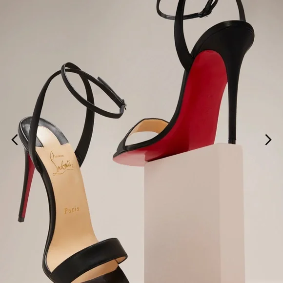 Loubigirl Ankle-Strap Red Sole Sandals - Picture 5 of 8